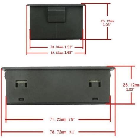 Vac H V A Voltmetre Ampermetre Batarya Kapasite Fiyat