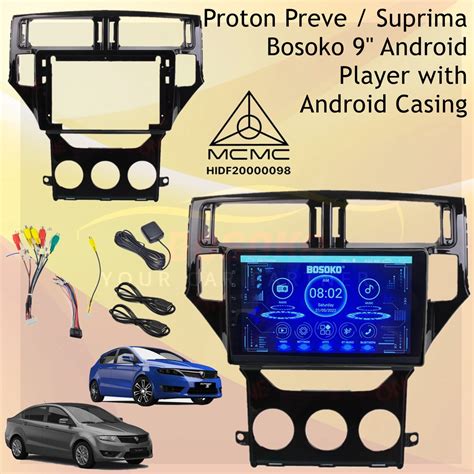 Proton Preve Suprima Bosoko Android Player Gb Gb With Casing