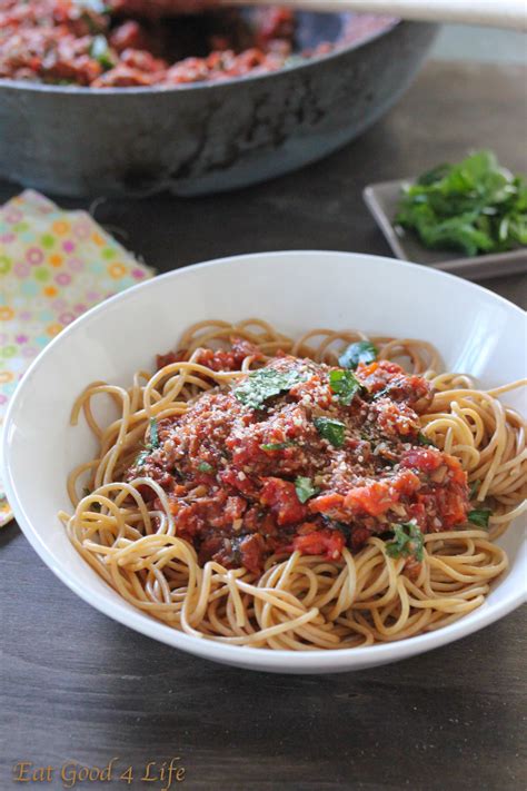 Vegetable Ragu With Pasta