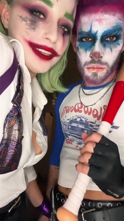 Joker y Harley Quinn 🃏♥️ #halloween - One News Page VIDEO