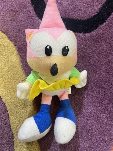 Mavin Amy Rose Sonic The Fighters BOOTLEG 8 Plush Sonic The Hedgehog