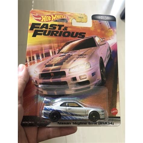 Jual Hot Wheels Nissan Skyline R Fast And Furious Premium Japan Card Shopee Indonesia