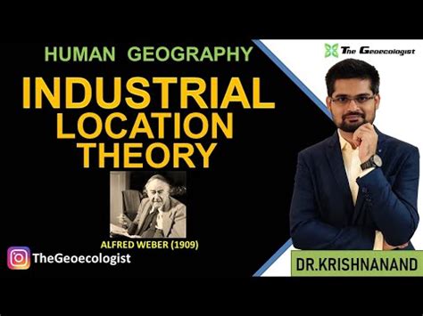 Webers Theory Of Industrial Location Video Lecture Geography