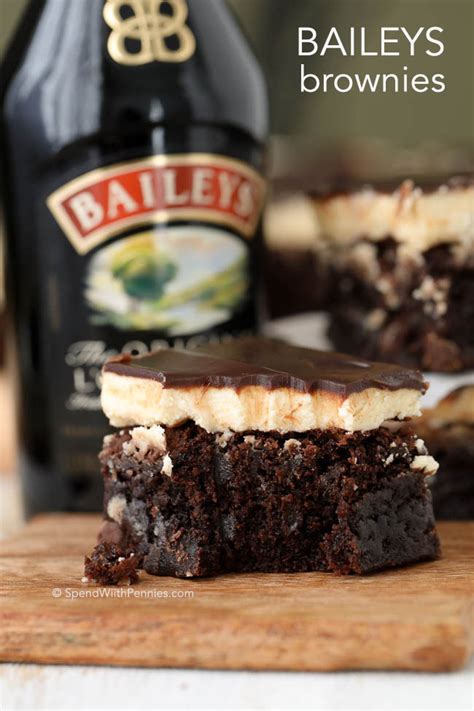 Recipe Baileys Brownies Edible Crafts