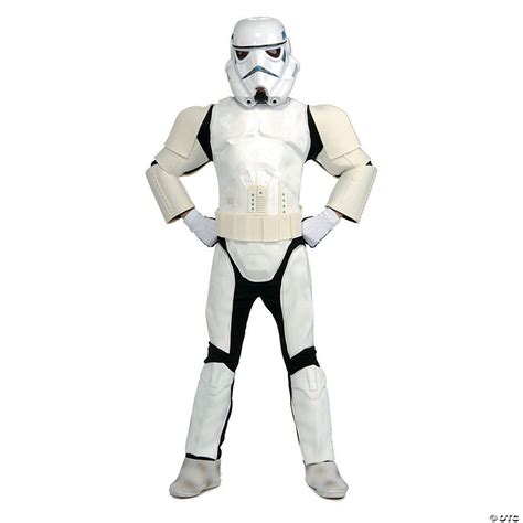 Boys Deluxe Star Wars™ Storm Trooper Costume Medium Discontinued