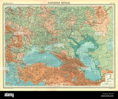 Southern Russia Map - Xenia Karoline