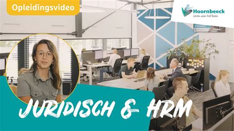 Opleidingsvideo Juridisch HRM Hoornbeeck College YouTube