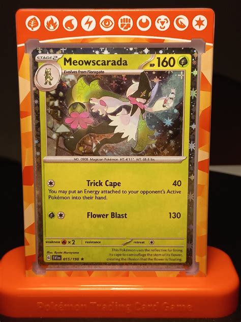 Karta Pokemon Meowscarada Cosmos Holo SVI 015 198 Krośnice Kup