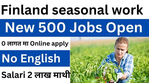 How To Apply Finland Seasonal Work Visa From Nepal Finland