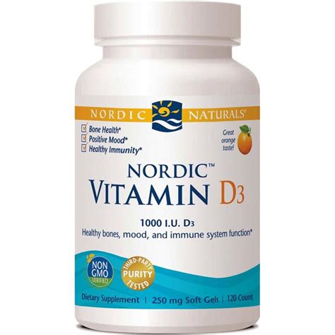 Nordic Naturals Vitamin D Iu Soft Gels