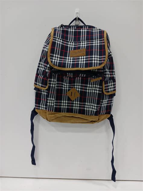 Buy The Dakine Plaid Backpack Goodwillfinds