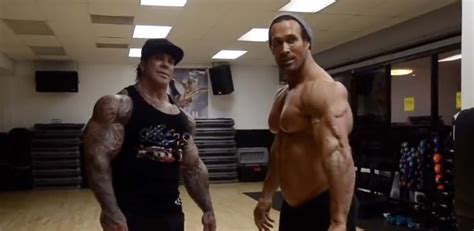 Never Before Seen Footage Of Mike Ohearn And Rich Piana Training Arms