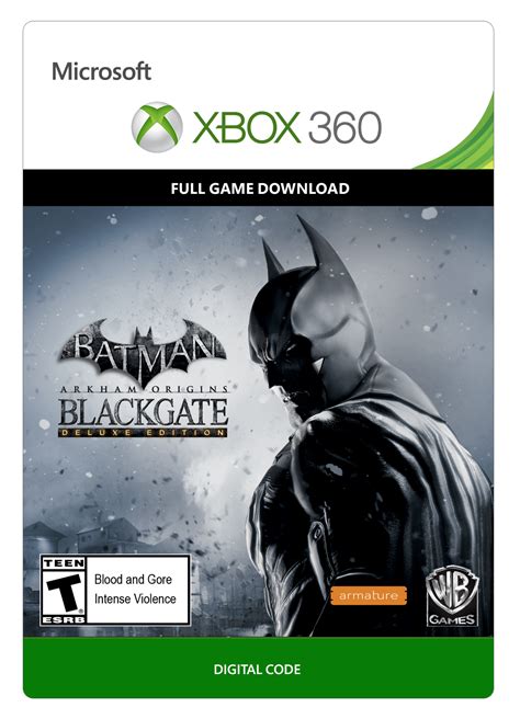 Batman Arkham Origins Blackgate Deluxe Edition XBOX 360 Xbox 360