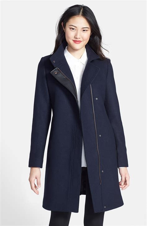 Marc New York Taylor Wool Blend Twill Coat Online Only Nordstrom