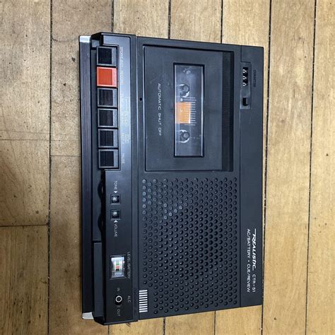 Vintage Portable Cassette Tape Recorder Ctr 51 Realistic 4543210608