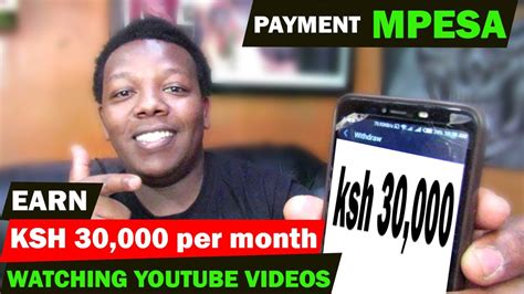 Earn Ksh Per Month By Watching Youtube Videos Using Your Phone