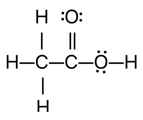 The skeletal structure of acetic acid shown here is correct | Quizlet