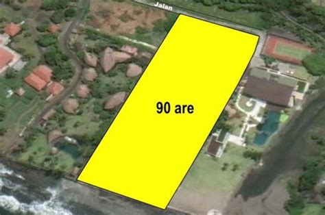 Beach Front Land Sale In Cemagi Beach Badung Bali Land For Sale In