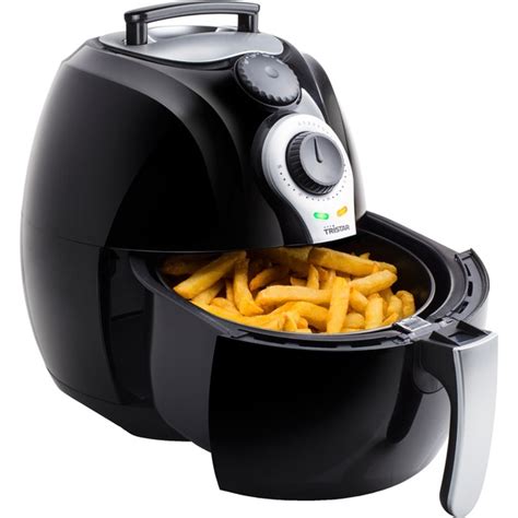 Tristar Airfryer XL FR 6990 Heteluchtfriteuse Zwart Grijs 3 2 Liter