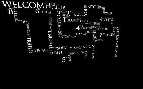 Fight Club Rules by ThomasBengtsson on DeviantArt