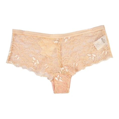 Bóxer Simply Basic para Mujer de Encaje con Elástico Nude Talla M Bodega Aurrera Despensa a