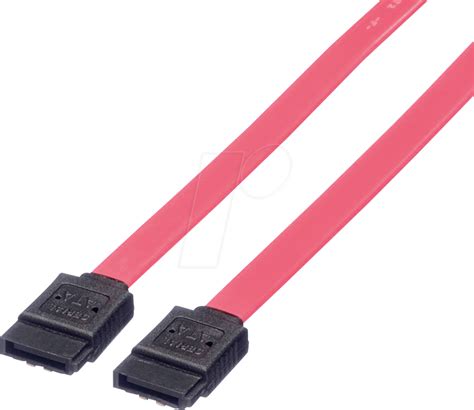 VALUE 11991550 Cable SATA 6 Gbps Port SATA Port 50 Cm Red Metal