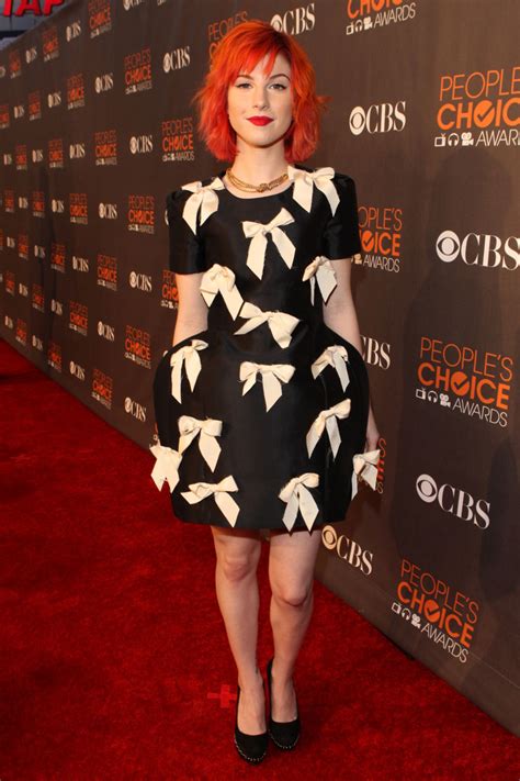 Great Outfits In Fashion History Hayley Williams Bow Adorned Mini