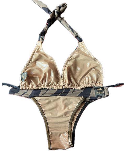 Conjunto De Bikini Tiny Brazil Triangulo WILD BEIGE