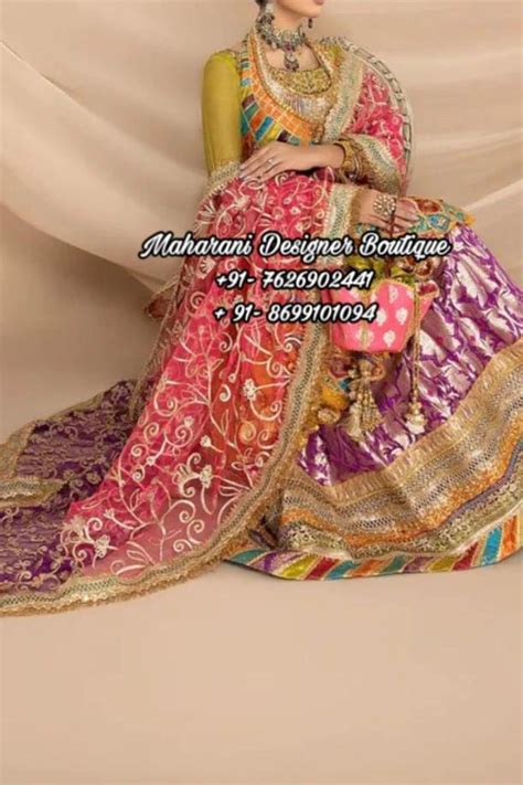 Indian Sharara Suits With Long Kameez Maharani Designer