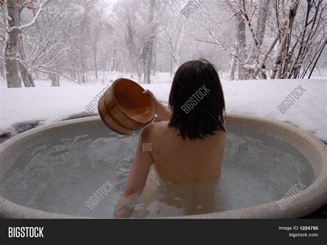 Woman Hot Spring Image Photo Free Trial Bigstock