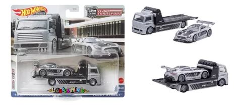 Hot Wheels 16 Mercedes Amg Gt3 Fleet Street Team Transport