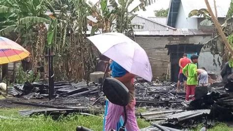 Dua Rumah Habis Dilalap Si Jago Merah Di Padat Karya Gencil News