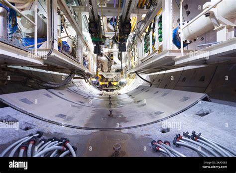 Subway tunnel under construction Stock Photo - Alamy