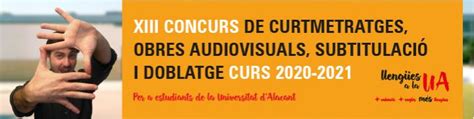 Xiii Concurso De Cortometrajes Obras Audiovisuales Subtitulación Y