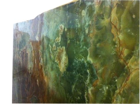 Polished Finish Green Onyx Marble Slab Thickness 14 Mm At Rs 1500