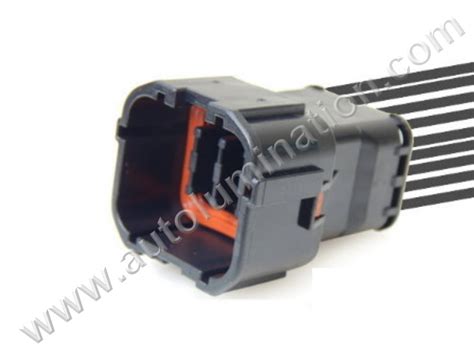 Male Pigtail Connector Plug Socket 12Pin M12 001 Yazaki 7222 7923 30