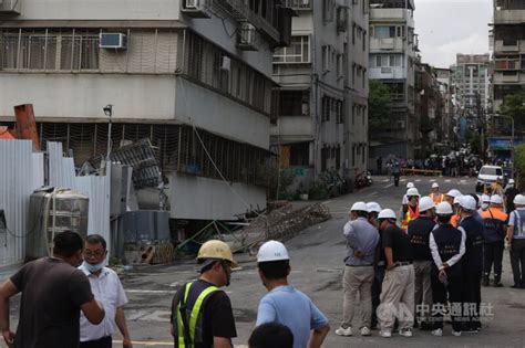 大直街94巷工地旁民宅傾斜 議員控市府解套公文釀禍 社會 中央社 Cna