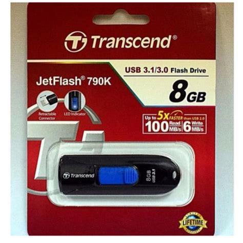 Original Transcend Jetflash 790k Usb 3 1 Flash Drive Lazada Ph