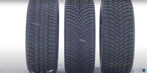 All Season Tires Face Winter Tires On Snowy And Wet Roads Summer Tires