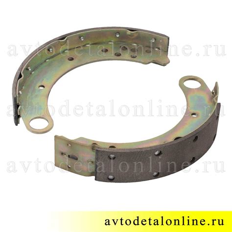 Колодки тормозные УАЗ Патриот задние, нового образца набор 3163-3502088 ...