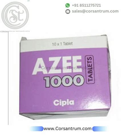 Azee Gm Azithromycin Tablets Mg At Stripe In Surat Id