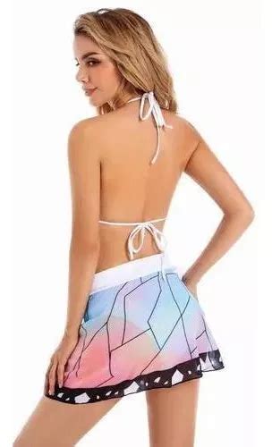 Comprar Kimetsu No Yaiba Kochou Shinobu Bikini Traje De Ba O Cosplay