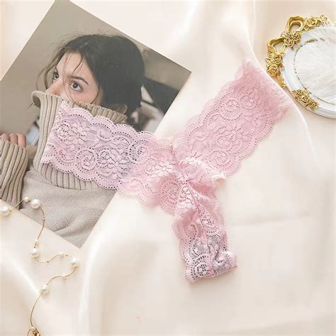 Sexy Temptation Thong Lace Sexy Transparent Panties Women Bikini Women S Panties Shopee