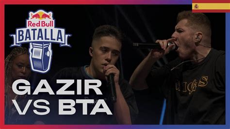 GAZIR vs BTA Cuartos Red Bull España 2021 YouTube