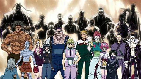 Who are the members of Phantom Troupe in Hunter x Hunter?