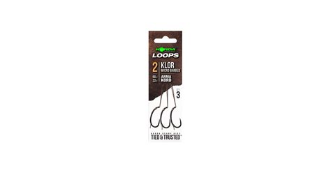 Korda Hotov Mont E Loop Rigs Klor H Ek Nosnost Lb