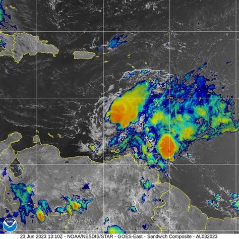 NHC tracking Tropical Storm Bret. Spaghetti models, expected impact