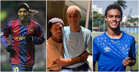 Ronaldinho's son on trial with Barca youth academy