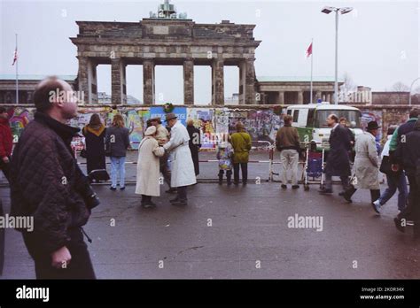 Fall of the Berlin Wall 1989 GDR, Berlin Germany / Mauerfall Berliner ...