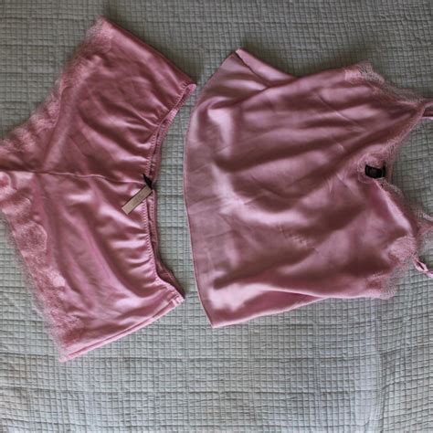 Brand New Victoria Secret Lounge Lingerie PJ Set Depop